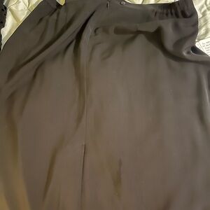 NY Collection Black Skirt